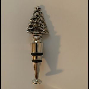Christmas Tree Metal Wine Bottle Stopper